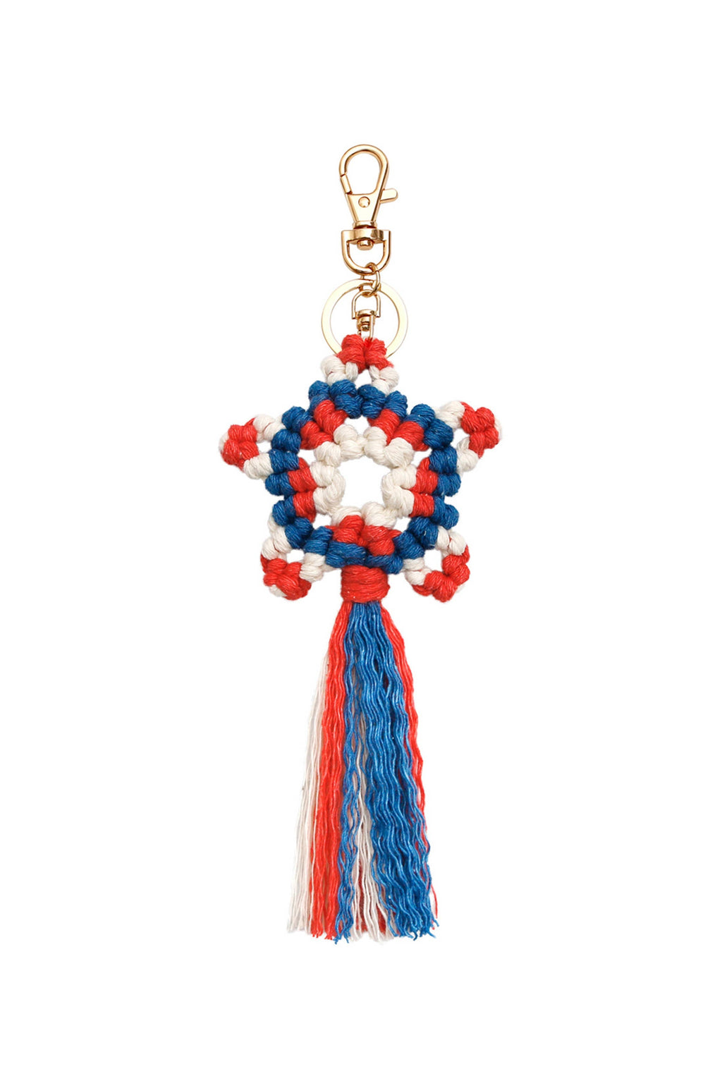 Star Braided Tassel Keychain K1275