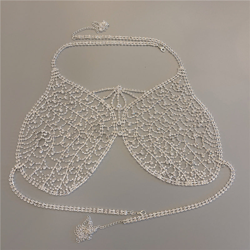 Rhinestone Bra Body Chain A0230