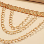 Coins Tassel Alloy Anklet AK0056