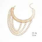 Coins Tassel Alloy Anklet AK0056