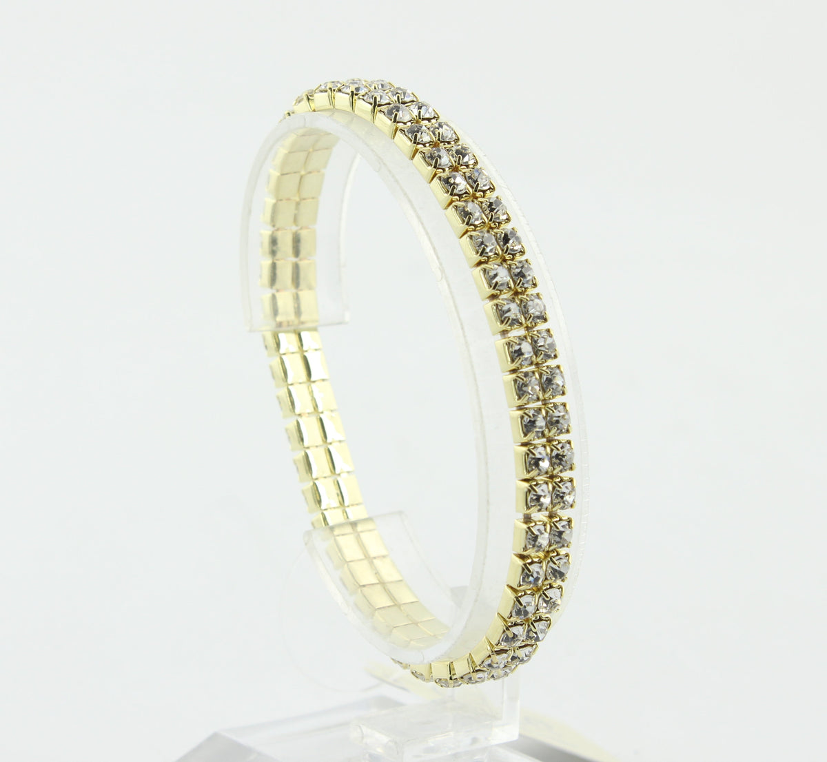 Women Fashion Rhinestone Stretch Bracelet