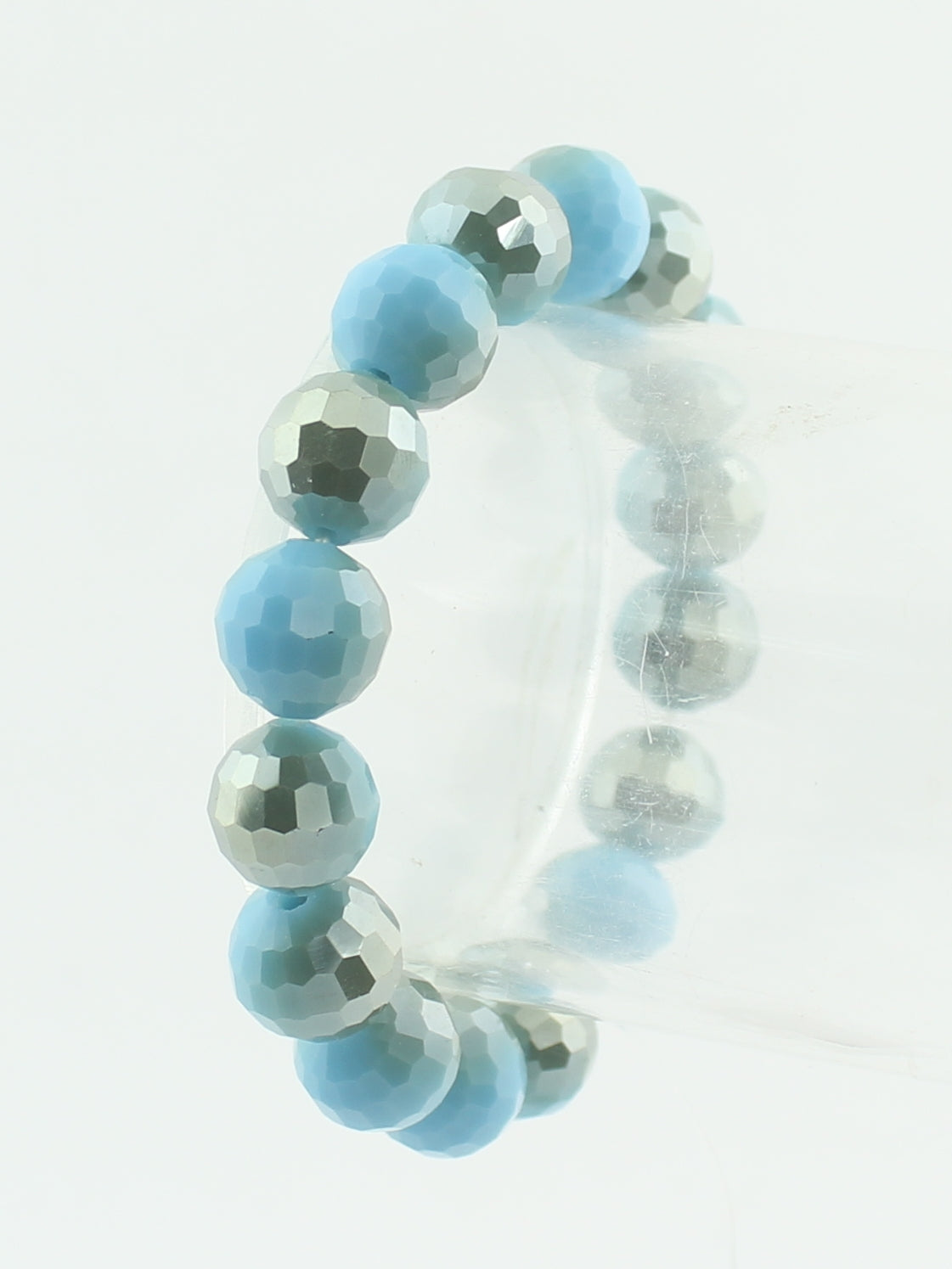 Fashion Women Faceted Beaded Stretch Bracelet B1229