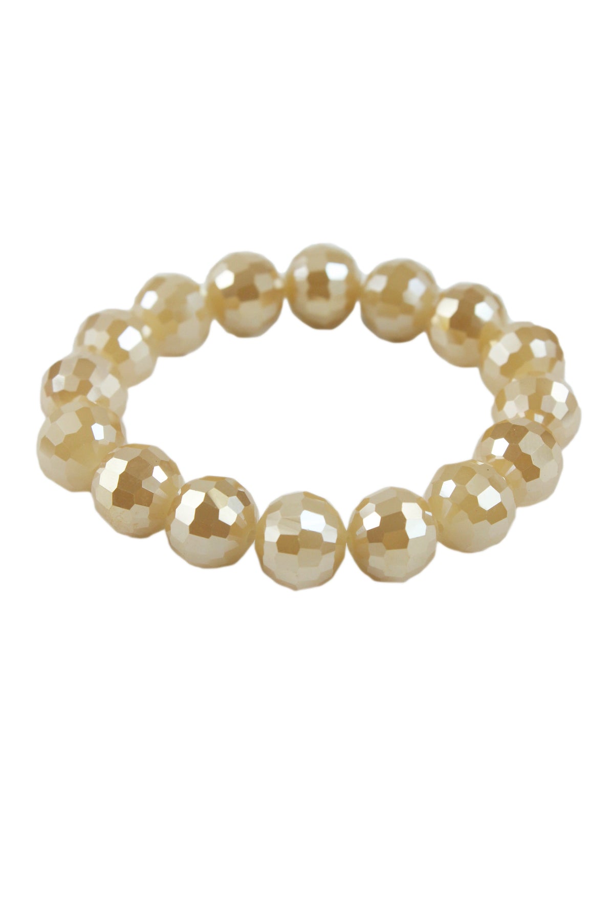 Fashion Women Faceted Beaded Stretch Bracelet B1229