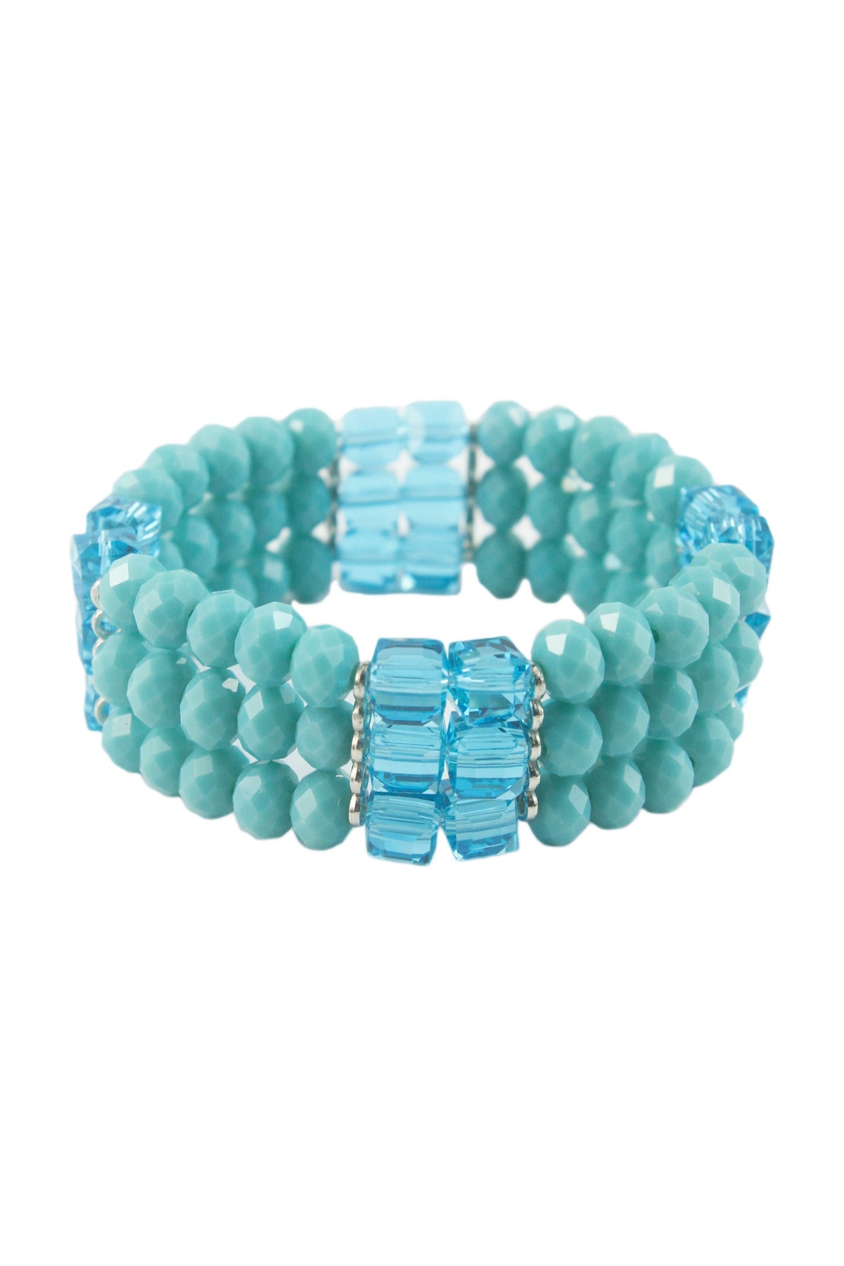 Multi Layered Crystal Bracelets B1301