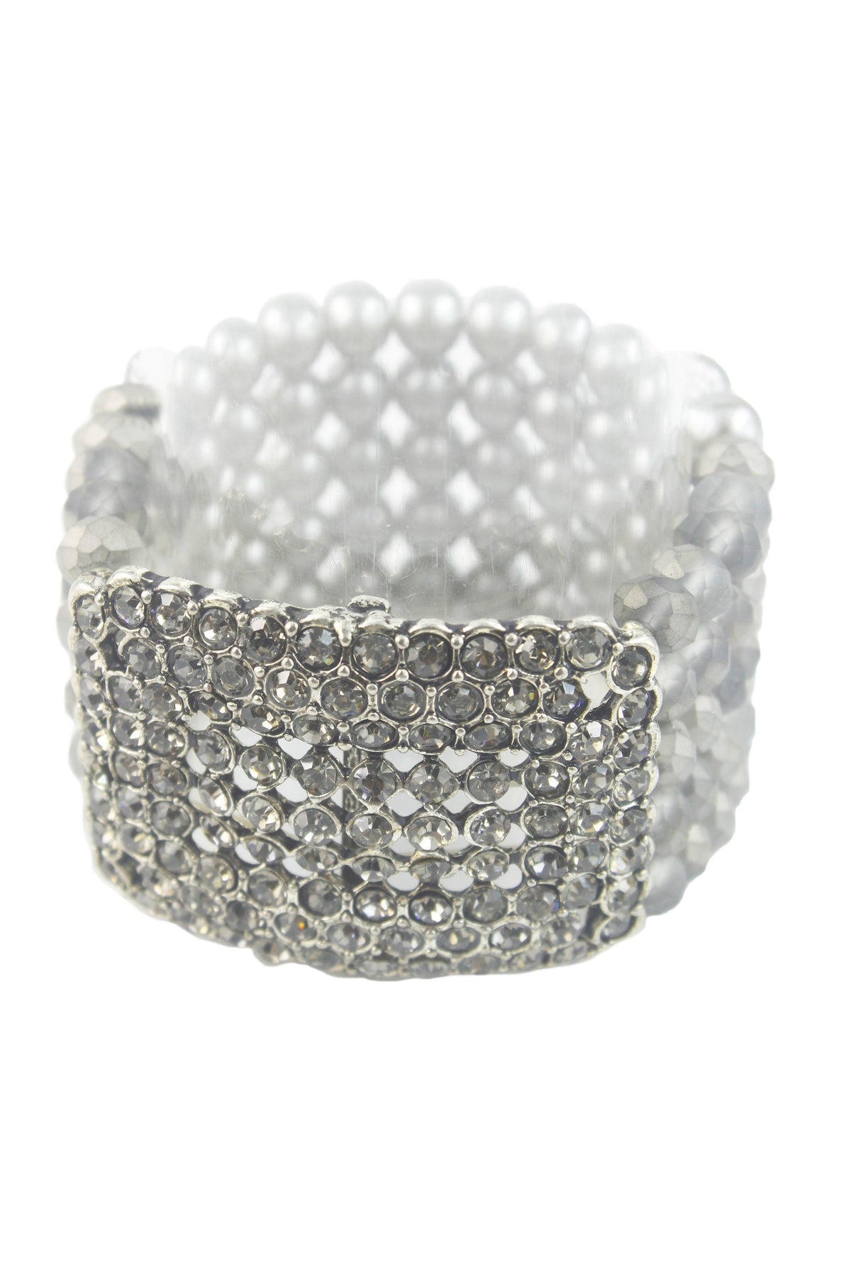 Rhinestone Crystal Beaded Bracelet B1319