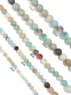 Amazonite Stone Stretch Bracelet B1587-Gloss-6MM - view 7