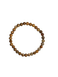 Picture Jasper Stone Stretch Bracelet B1588-Picture Jasper Gloss - 6MM