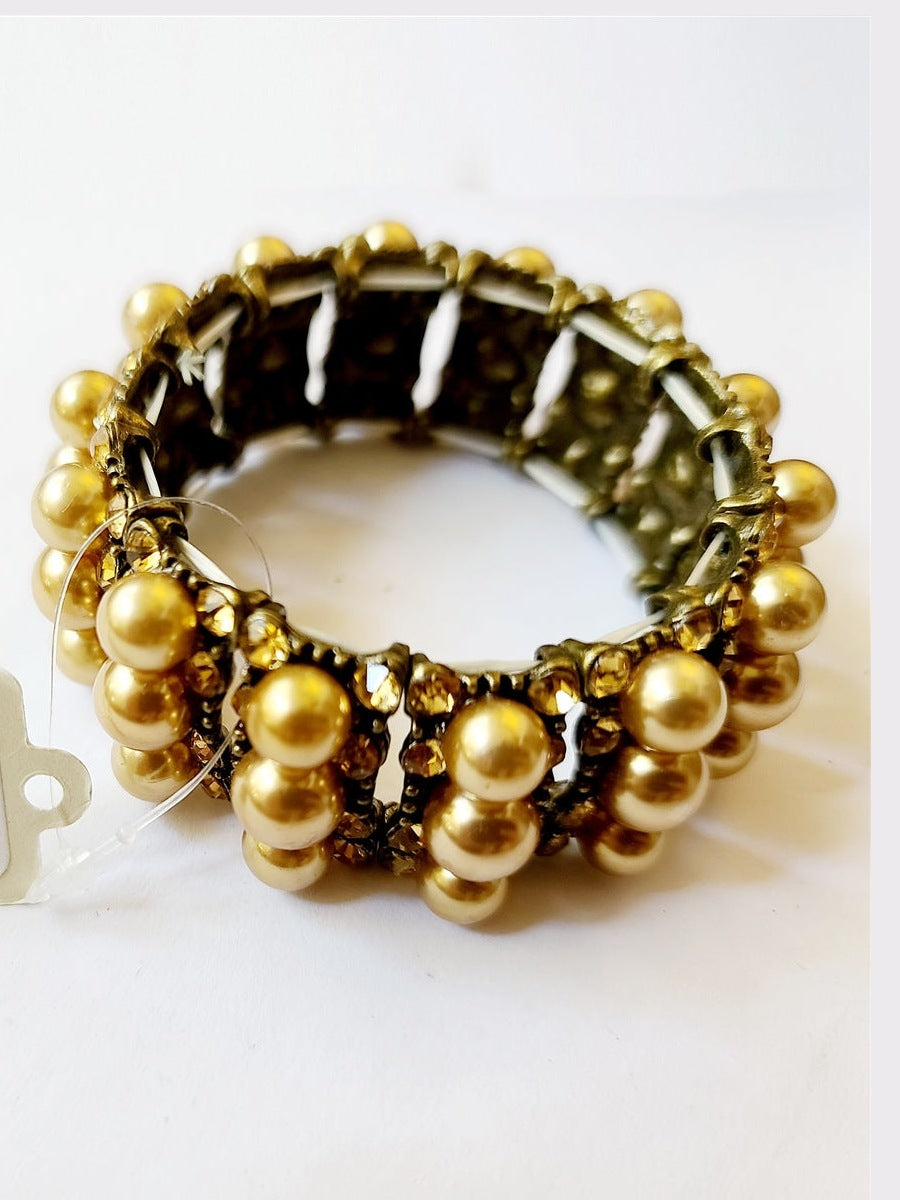 Pearl Crystal Bracelets B1624