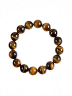 Tiger Eye Stone Stretch Bracelet B1727-6MM - view 4