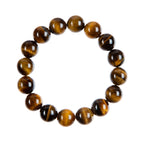 Tiger Eye Stone Stretch Bracelet B1727-4MM - view 5