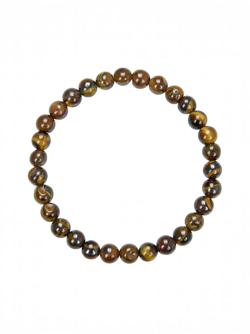 Tiger Eye Stone Stretch Bracelet B1727-Tiger-Eye - 6MM