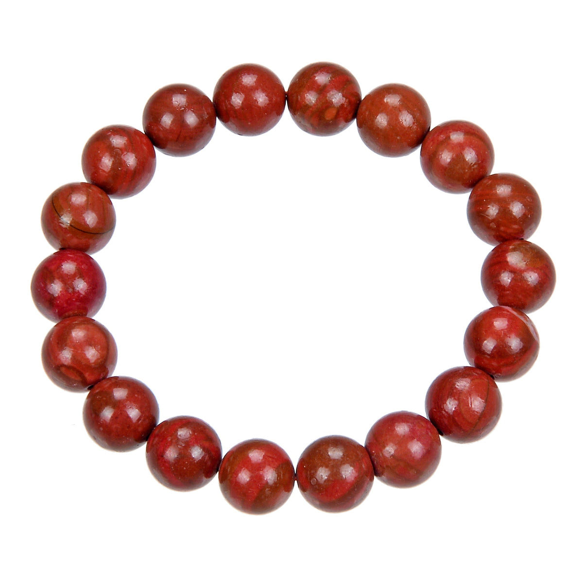 Carnelian Stone Stretch Bracelet B1729-Carnelian - 10MM