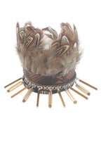 Feather Leather Magnetic Bracelet B1890 - view 4