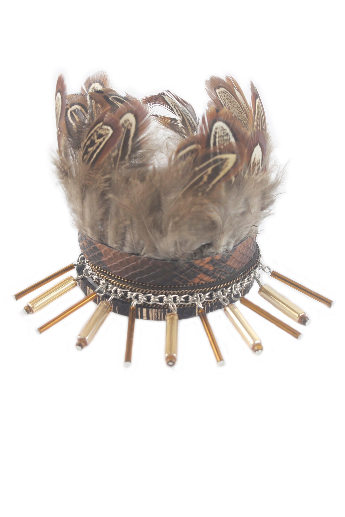 Feather Leather Magnetic Bracelet B1890 - view 4