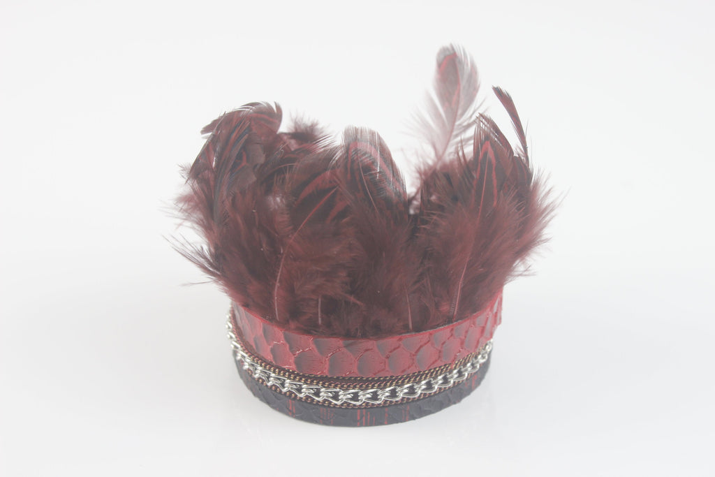 Feather Leather Magnetic Bracelet B1890 - view 3