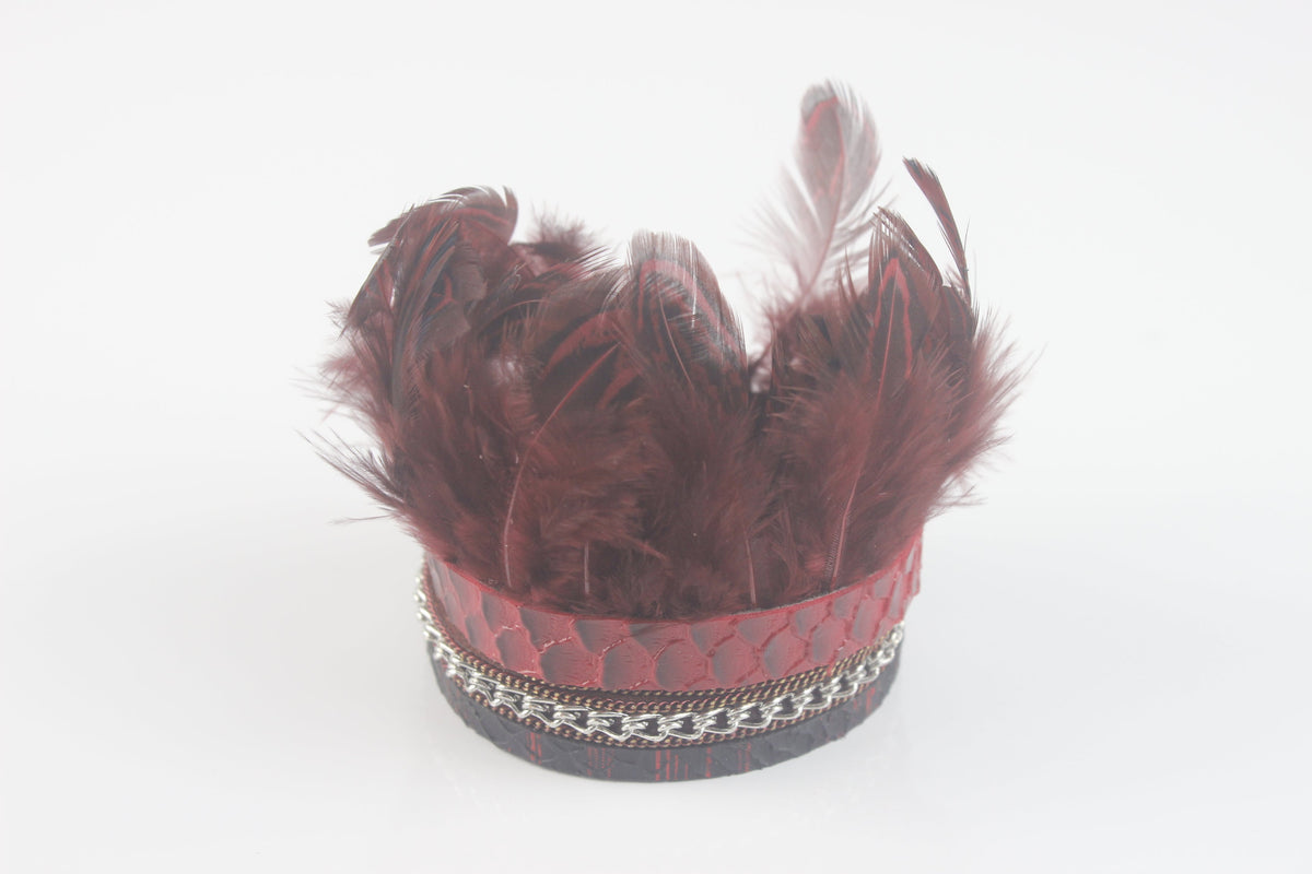 Feather Leather Magnetic Bracelet B1890 - view 3