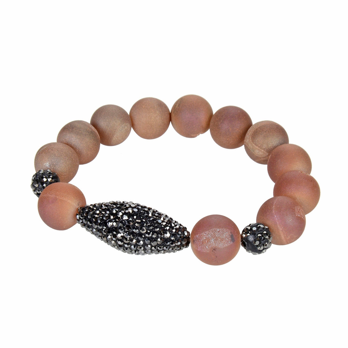 Stone Beads Stretch Bracelet B1938