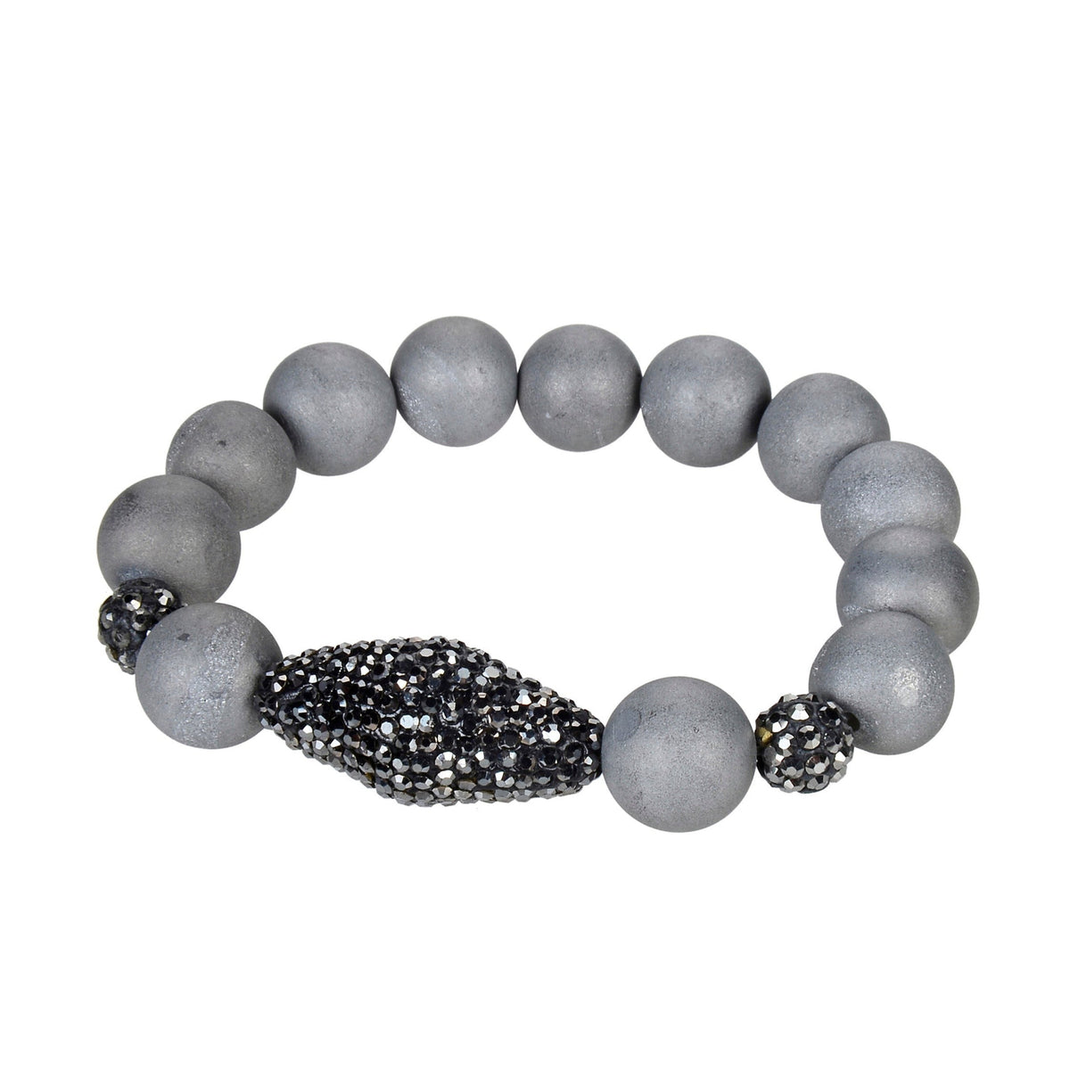 Stone Beads Stretch Bracelet B1938