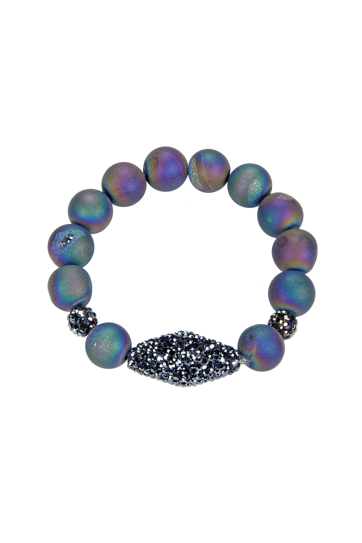 Stone Beads Stretch Bracelet B1938
