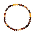 Muddy Jasper Stone Stretch Bracelet B1967-Muddy Jasper - 4MM