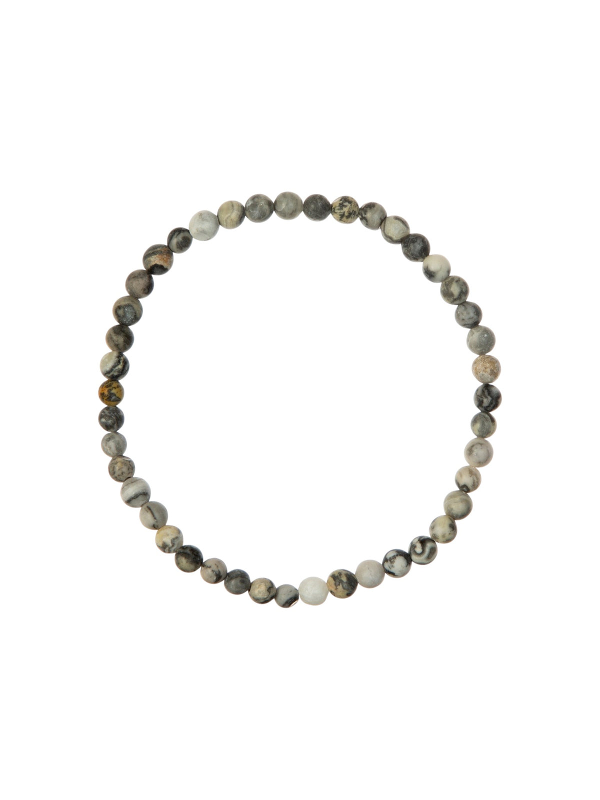Atlas Jasper Stone Stretch Bracelet B1969-Atlas Jasper - 4MM
