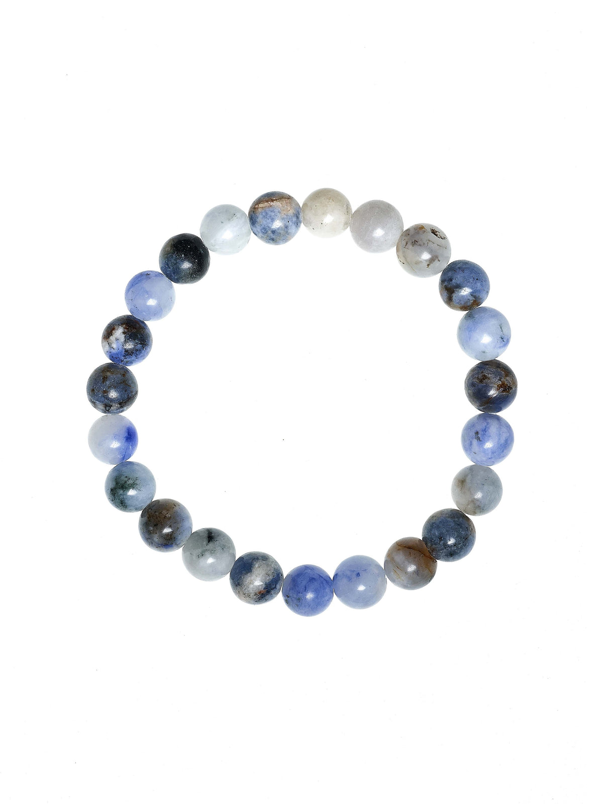 Sodalite Stone Stretch Bracelet B1977-Sodalite - 8MM