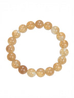 Citrine Quartz Stone Stretch Bracelet B1981-8MM - view 5