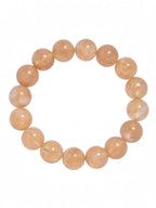 Citrine Quartz Stone Stretch Bracelet B1981-8MM - view 2