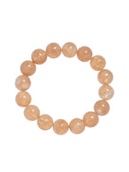 Citrine Quartz Stone Stretch Bracelet B1981-Citrine Quartz