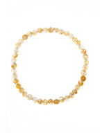 Citrine Quartz Stone Stretch Bracelet B1981-8MM - view 6