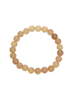 Citrine Quartz Stone Stretch Bracelet B1981-10MM - view 2