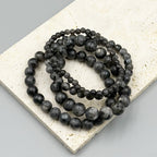 Black Labradorite Bracelet B1983-6MM - view 9