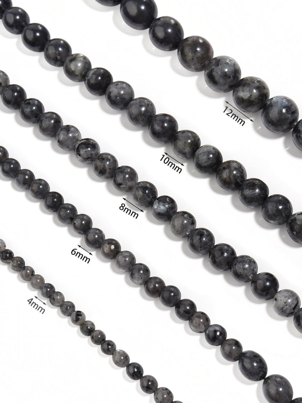 Black Labradorite Bracelet B1983-10MM - view 5