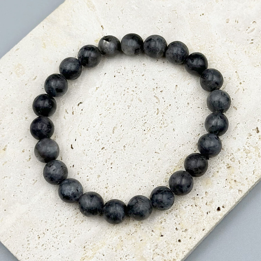 Black Labradorite Bracelet B1983-6MM - view 10