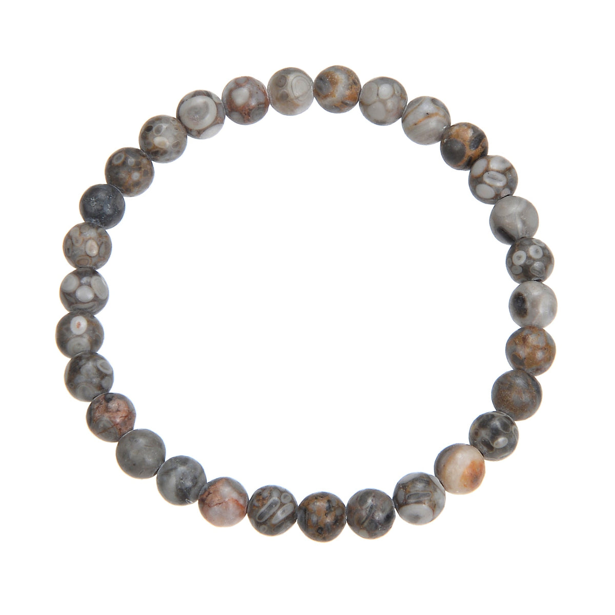 Maifan Stone Stretch Bracelet B1984-Maifan - 6MM
