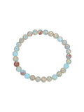 Composed ShouShan Stone Stretch Bracelet B1985-Composed ShouShan - 6MM