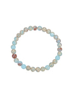 Composed ShouShan Stone Stretch Bracelet B1985-Composed ShouShan - 6MM