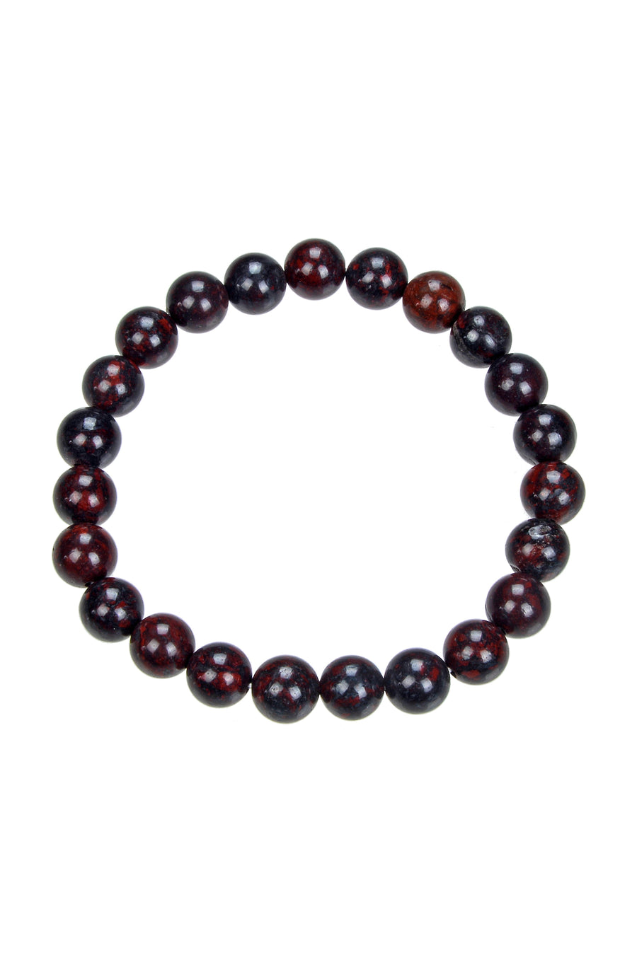 Phosphosiderite Stone Stretch Bracelet B3716-Phosphosiderite