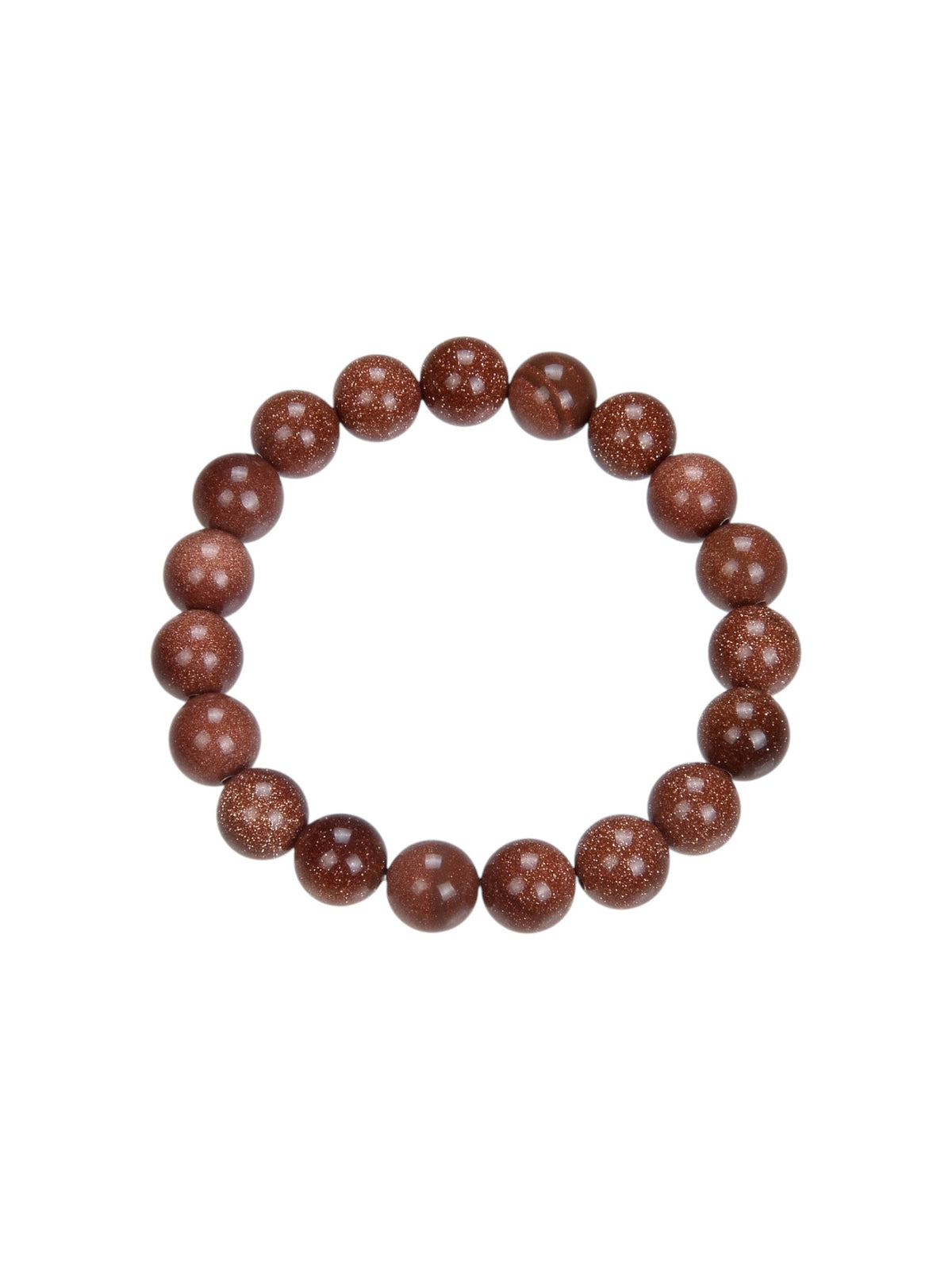 Red Gold Sandstone Bracelet B1988-8MM - view 2