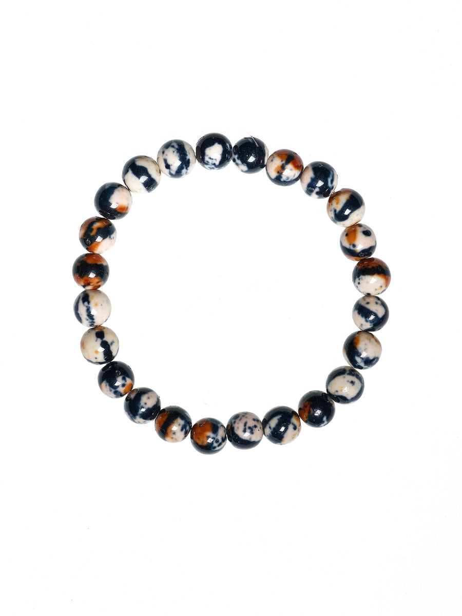 Composition Stone Stretch Bracelet B2039
