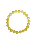 Lemon Jade Stone Stretch Bracelet B2048-Lemon Jade - 8MM