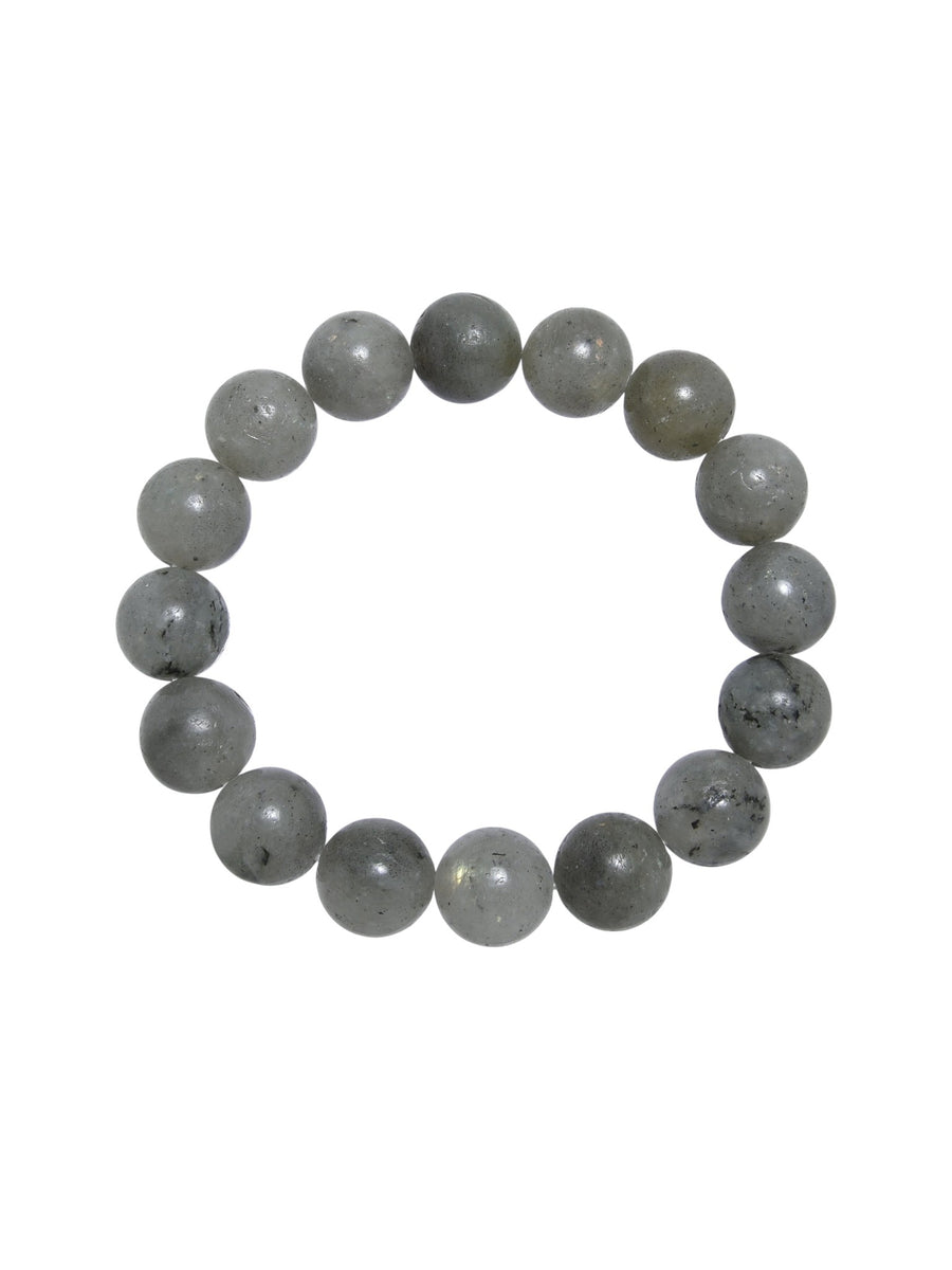 Labradorite Stone Stretch Bracelet B2050-Labradorite