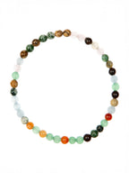 Mixed Stone Stretch Bracelet B2075-6MM - view 5