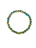 Tricolor Emperor Stone Stretch Bracelet B2111-Tricolor Emperor - 6MM