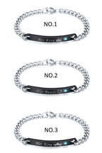 Stainless Steel Zircon Bracelets B2163