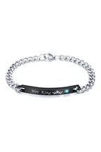 Stainless Steel Zircon Bracelets B2163
