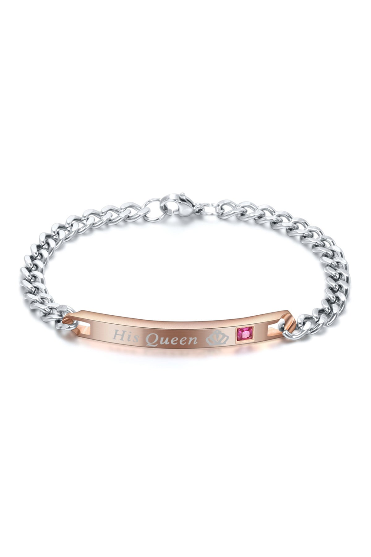 Stainless Steel Zircon Bracelets B2163
