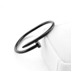 Female Stainless Steel Nail Couple Bracelets B2228-F