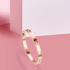 Rhinestone Stainless Steel Bracelets B2229-F
