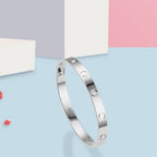 Rhinestone Stainless Steel Bracelets B2229-F